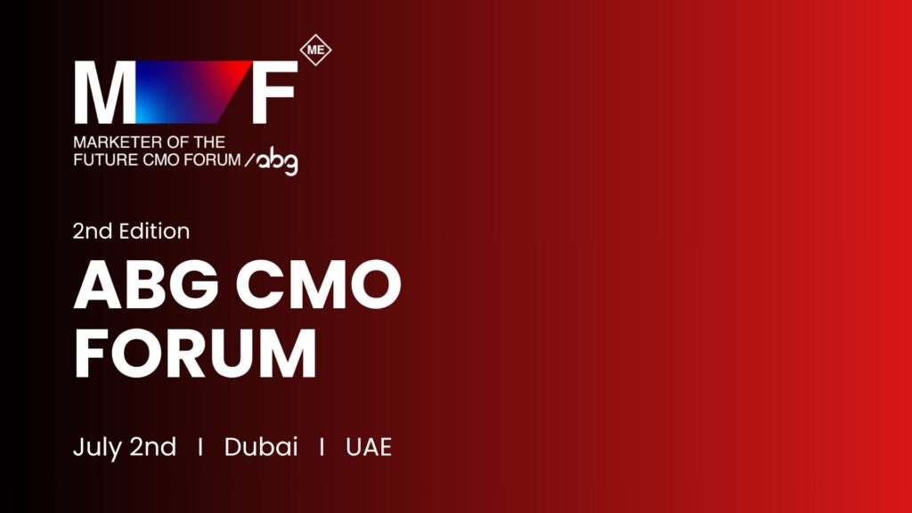 ABG CMO Forum Dubai closed door marketing leadership event