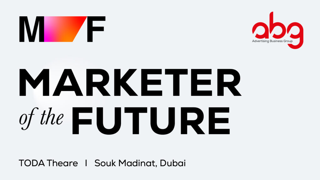Marketer of the Future event Dubai TODA Theatre Souk Madinat ABG