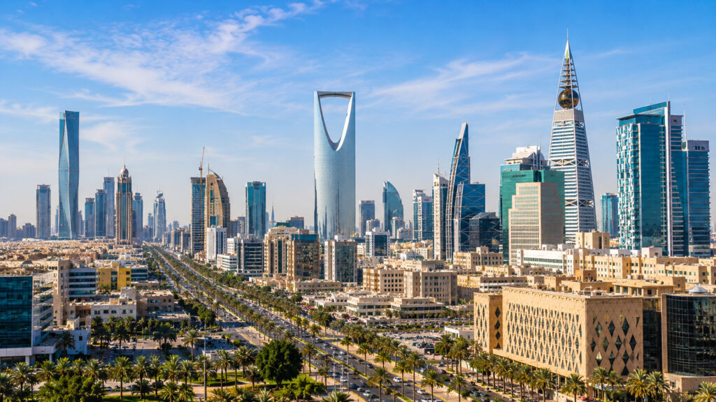Riyadh skyline, Saudi Arabia, for the ABG CMO Forum in November 2026.