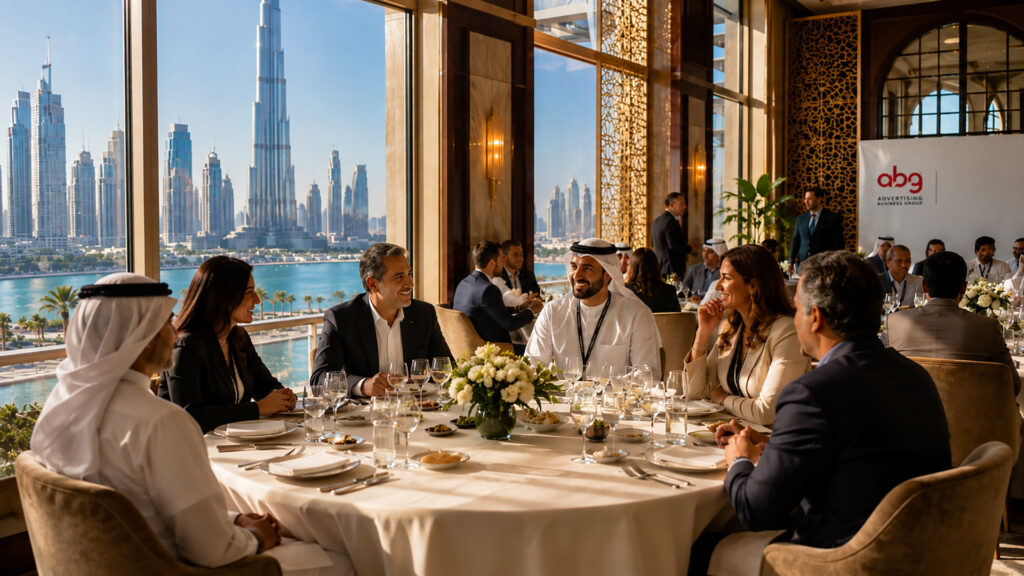 MOTF VIP Lunch networking event in Dubai with business leaders